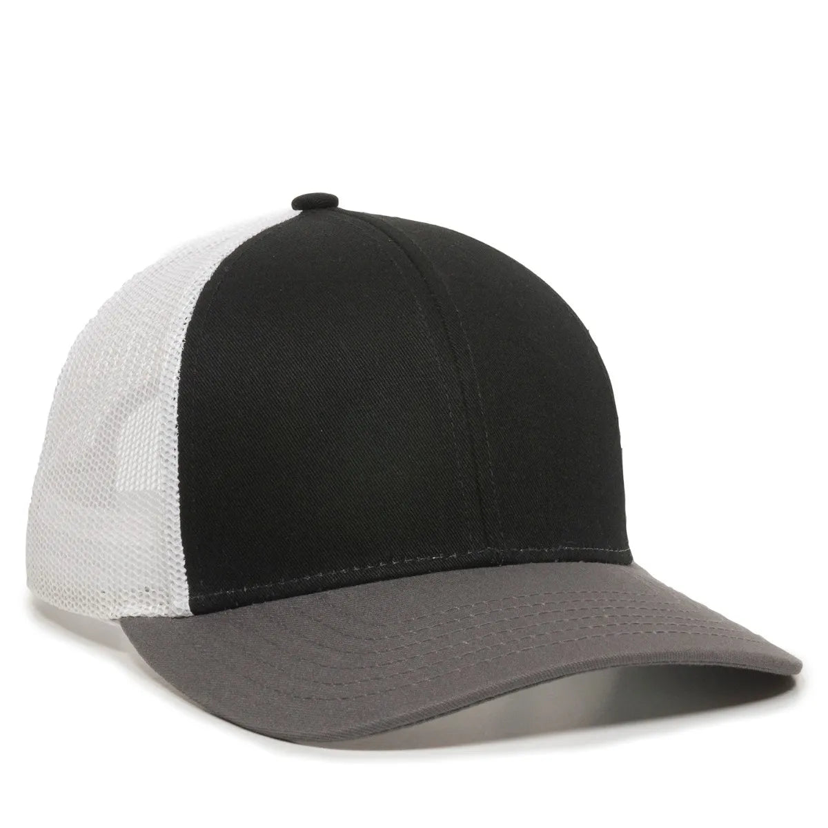 Outdoor Cap OC770 Cotton Structured Trucker Hat Unisex Accessories Hats & Caps