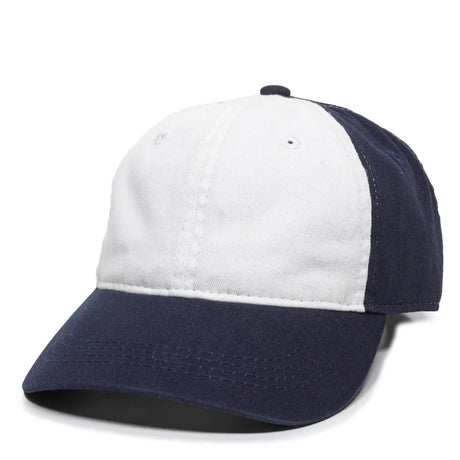 Outdoor Cap GWT-111 Garment Washed Dad-Cap Unstructured Solid Back Hat Unisex Accessories Hats & Caps