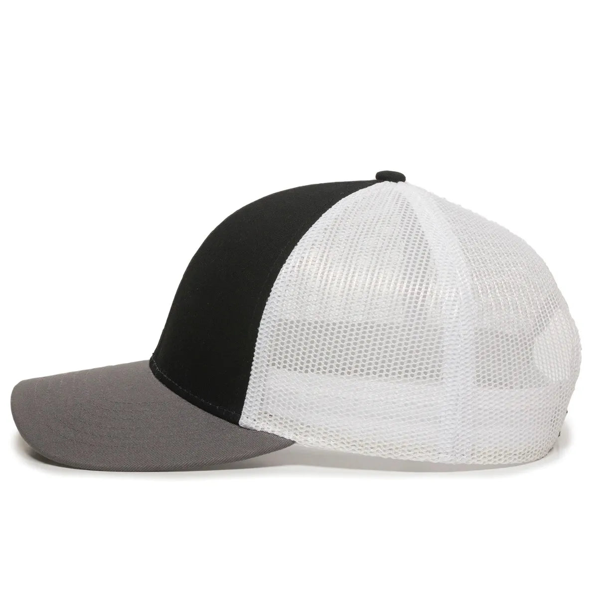 Outdoor Cap OC770 Cotton Structured Trucker Hat Unisex Accessories Hats & Caps