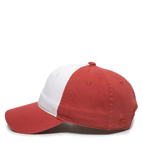 Outdoor Cap GWT-111 Garment Washed Dad-Cap Unstructured Solid Back Hat Unisex Accessories Hats & Caps