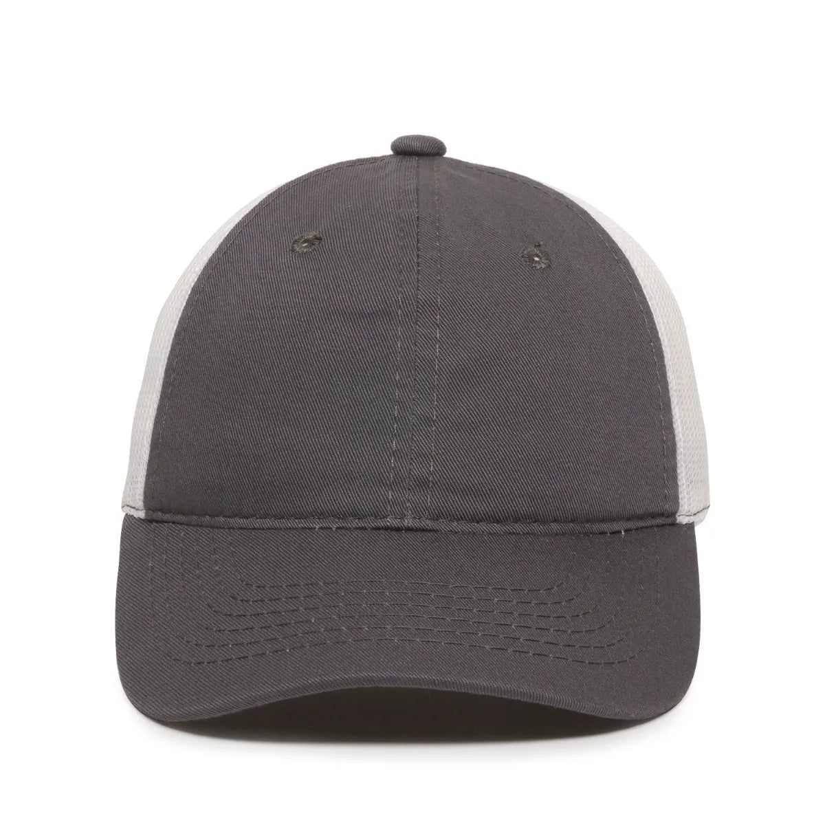 Outdoor Cap FWT-130 Garment Washed Unstructured Trucker Hat Unisex Accessories Hats & Caps