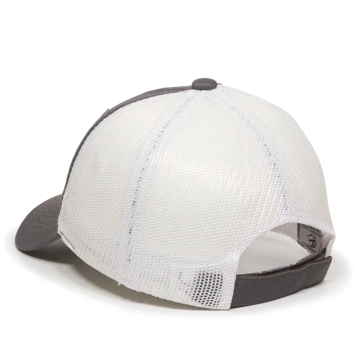 Outdoor Cap FWT-130 Garment Washed Unstructured Trucker Hat Unisex Accessories Hats & Caps