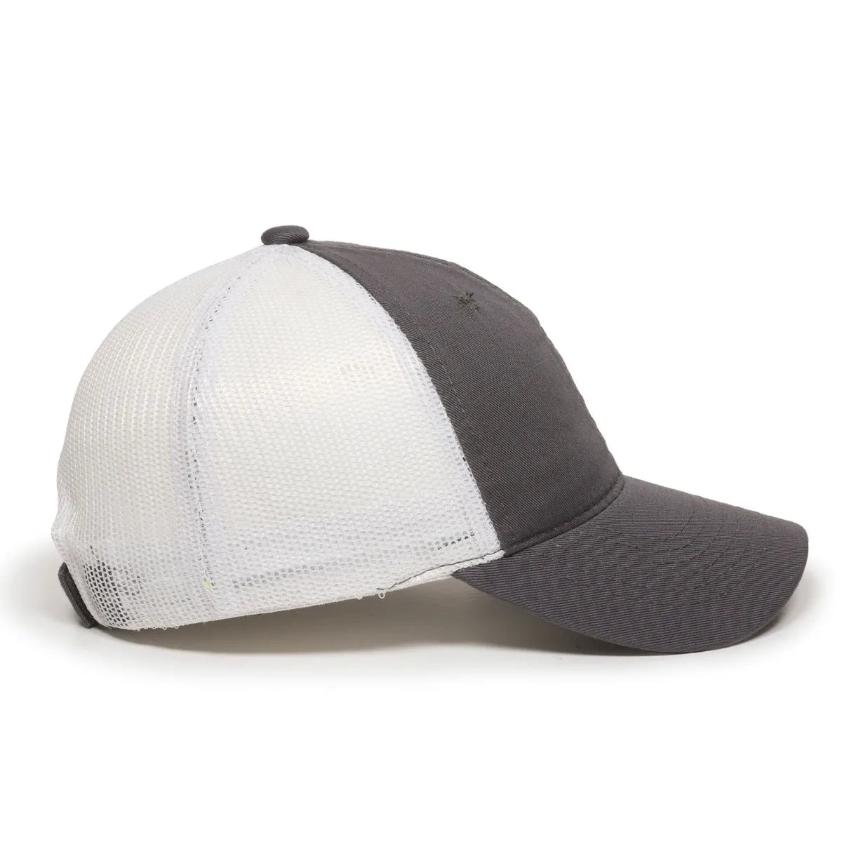 Outdoor Cap FWT-130 Garment Washed Unstructured Trucker Hat Unisex Accessories Hats & Caps