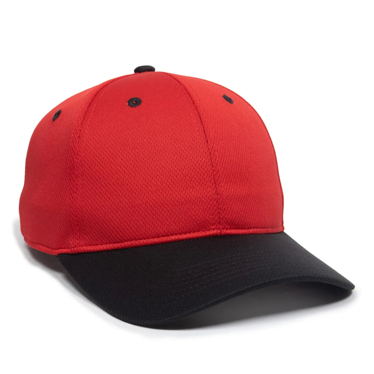 Outdoor Cap PTM50 ProTech Mesh Structured Solid Panel Hat Unisex Accessories Hats & Caps