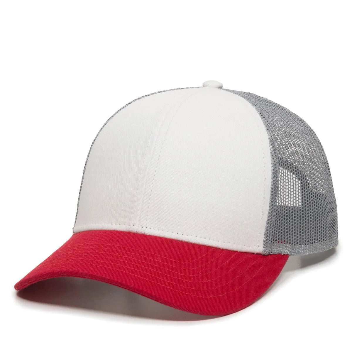 Outdoor Cap OC770 Cotton Structured Trucker Hat Unisex Accessories Hats & Caps