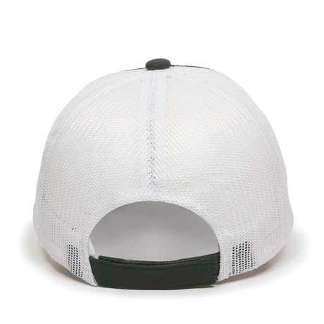 Outdoor Cap FWT-130 Garment Washed Unstructured Trucker Hat Unisex Accessories Hats & Caps