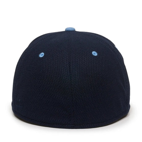 Outdoor Cap CAGE25 Flat Bill Cage Mesh Structured Solid Back Hat Unisex Accessories Hats & Caps