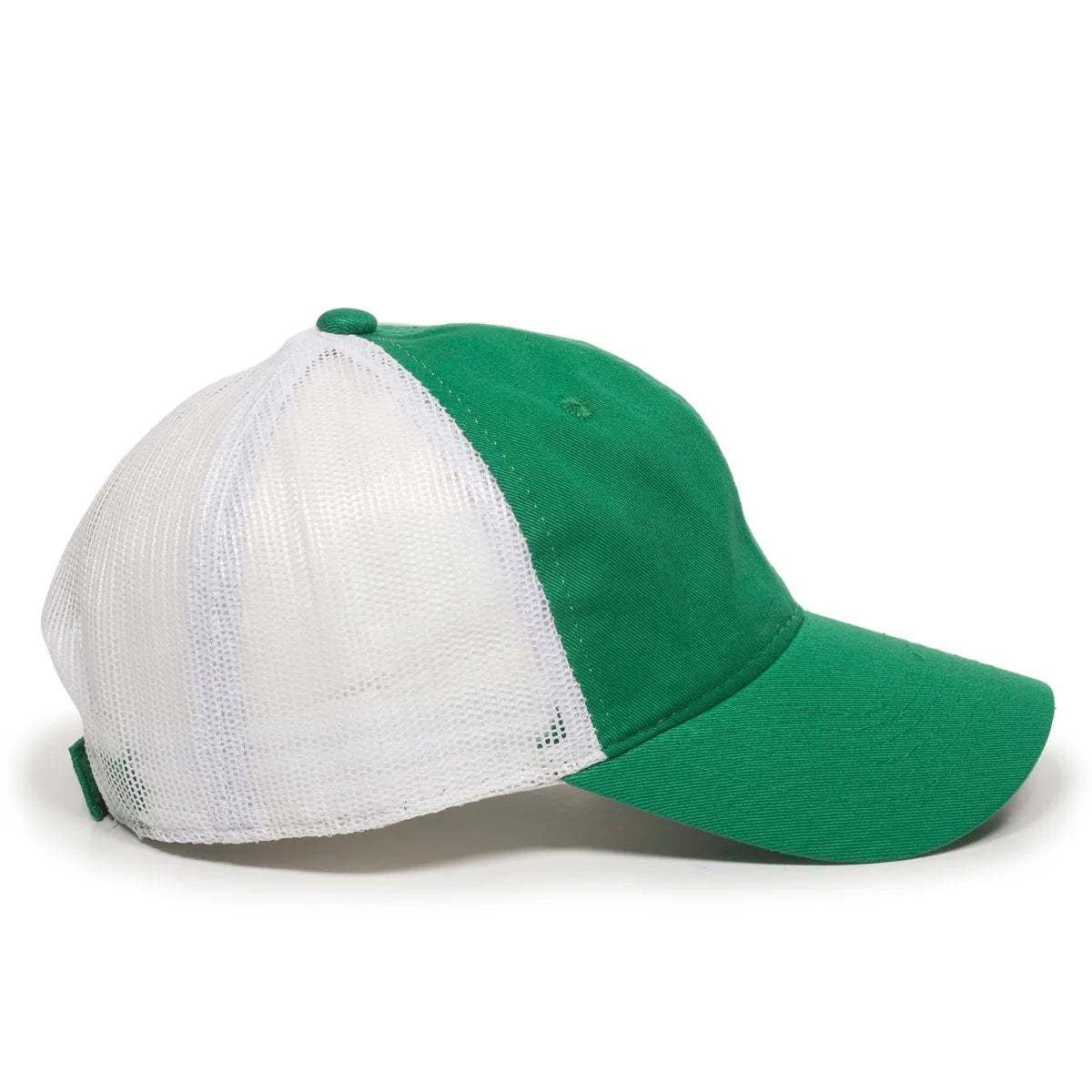 Outdoor Cap FWT-130 Garment Washed Unstructured Trucker Hat Unisex Accessories Hats & Caps