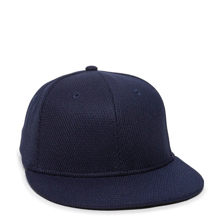 Outdoor Cap CAGE25 Flat Bill Cage Mesh Structured Solid Back Hat Unisex Accessories Hats & Caps