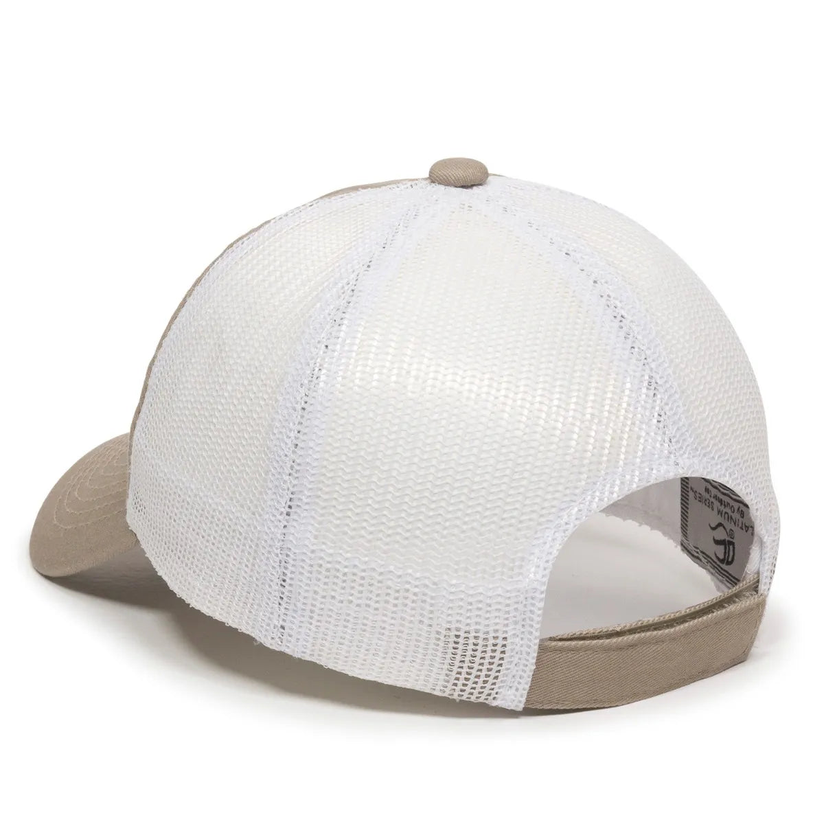 Outdoor Cap FWT-130 Garment Washed Unstructured Trucker Hat Unisex Accessories Hats & Caps