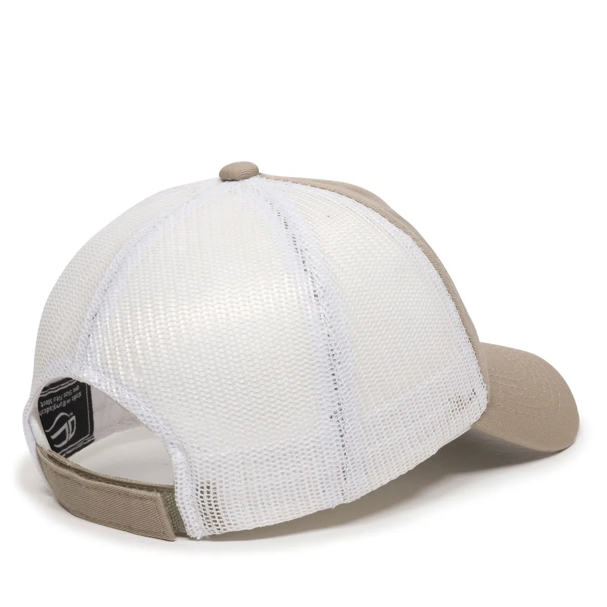 Outdoor Cap FWT-130 Garment Washed Unstructured Trucker Hat Unisex Accessories Hats & Caps