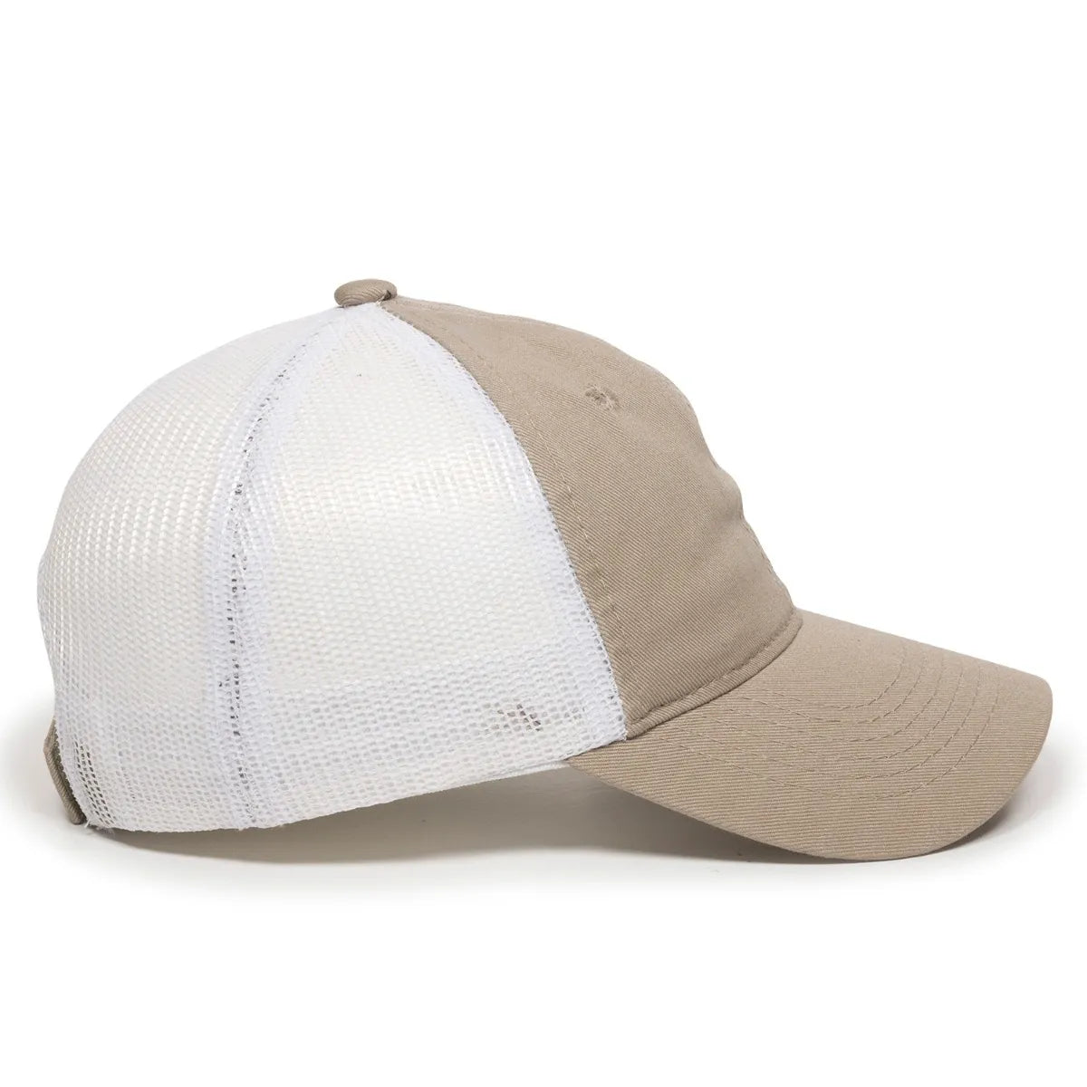 Outdoor Cap FWT-130 Garment Washed Unstructured Trucker Hat Unisex Accessories Hats & Caps