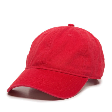 Outdoor Cap GWT-111 Garment Washed Dad-Cap Unstructured Solid Back Hat Unisex Accessories Hats & Caps