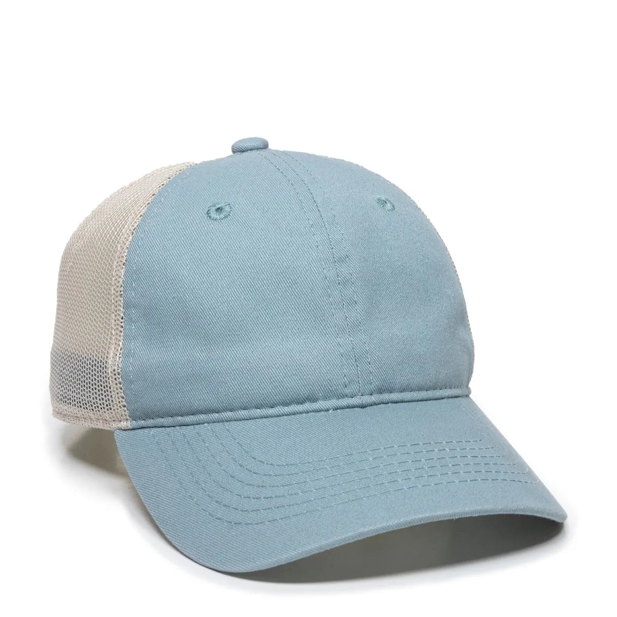 Outdoor Cap FWT-130 Garment Washed Unstructured Trucker Hat-1