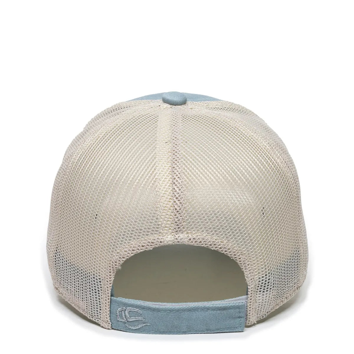 Outdoor Cap FWT-130 Garment Washed Unstructured Trucker Hat Unisex Accessories Hats & Caps