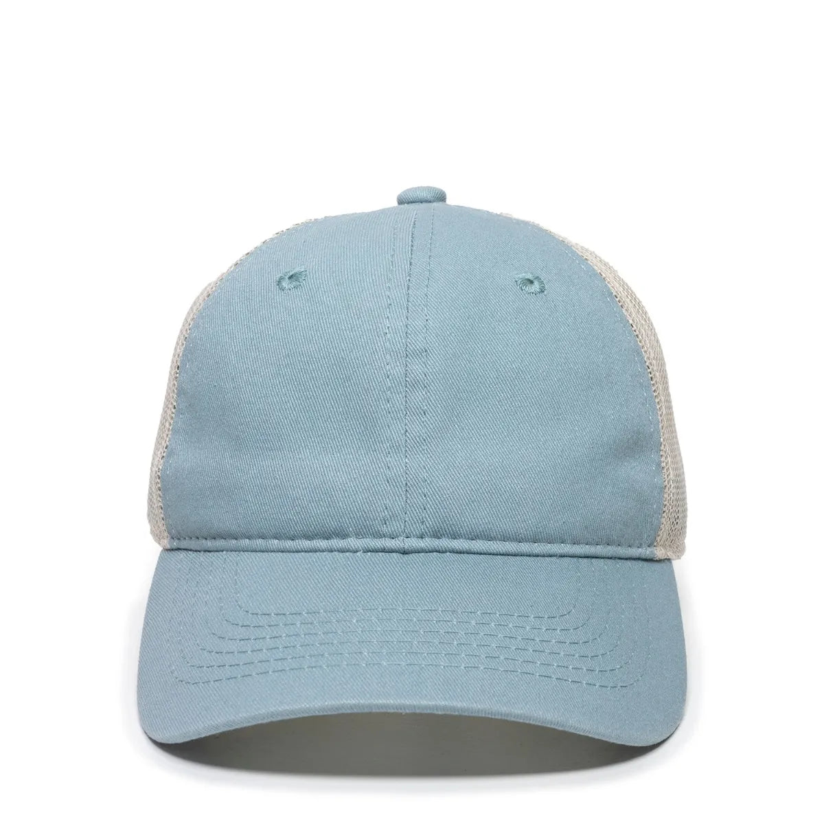 Outdoor Cap FWT-130 Garment Washed Unstructured Trucker Hat-3