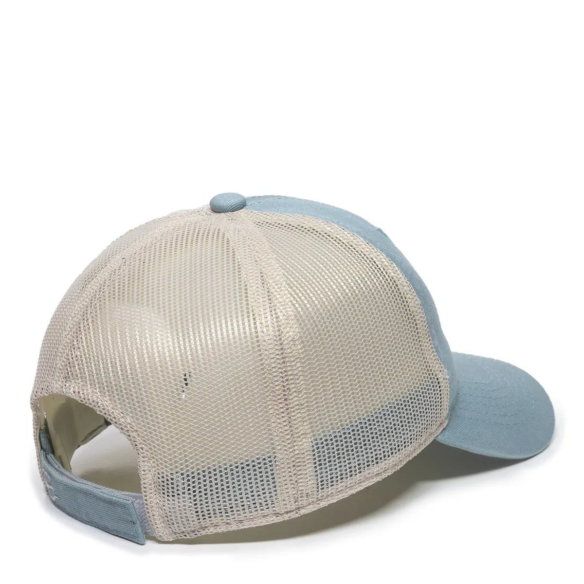 Outdoor Cap FWT-130 Garment Washed Unstructured Trucker Hat Unisex Accessories Hats & Caps