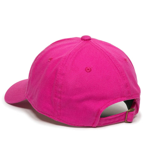 Outdoor Cap GWT-111 Garment Washed Dad-Cap Unstructured Solid Back Hat Unisex Accessories Hats & Caps