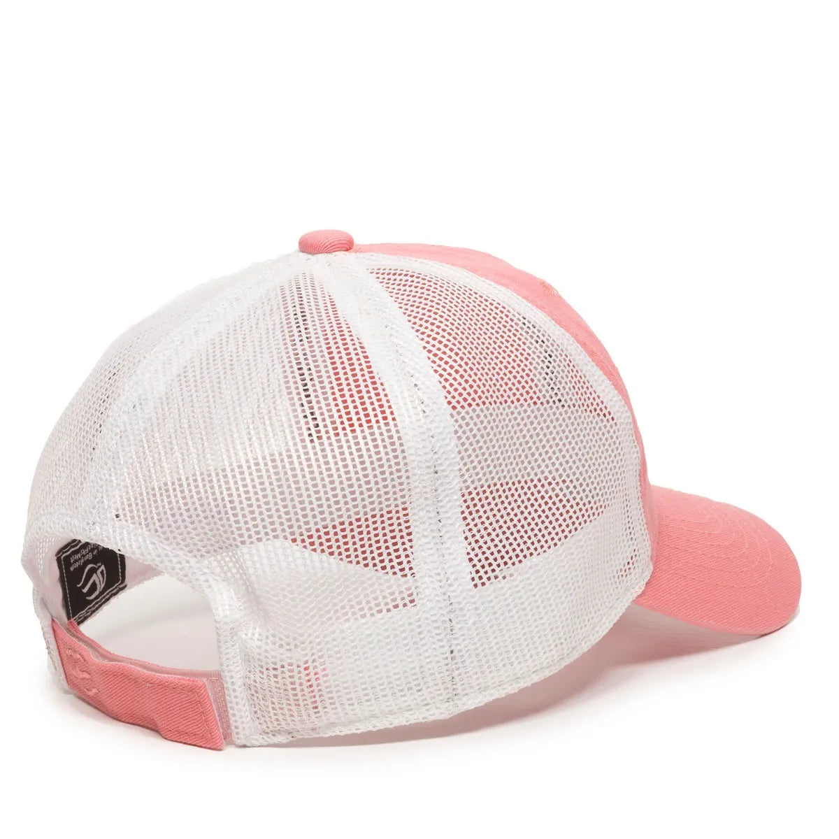 Outdoor Cap FWT-130 Garment Washed Unstructured Trucker Hat Unisex Accessories Hats & Caps