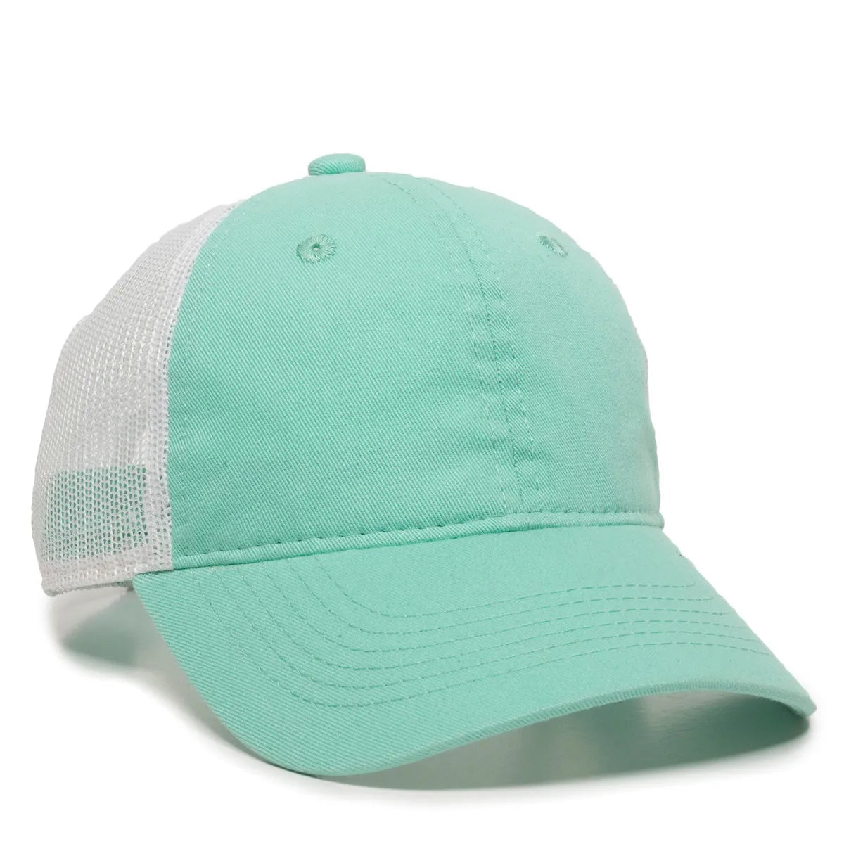 Outdoor Cap FWT-130 Garment Washed Unstructured Trucker Hat-1