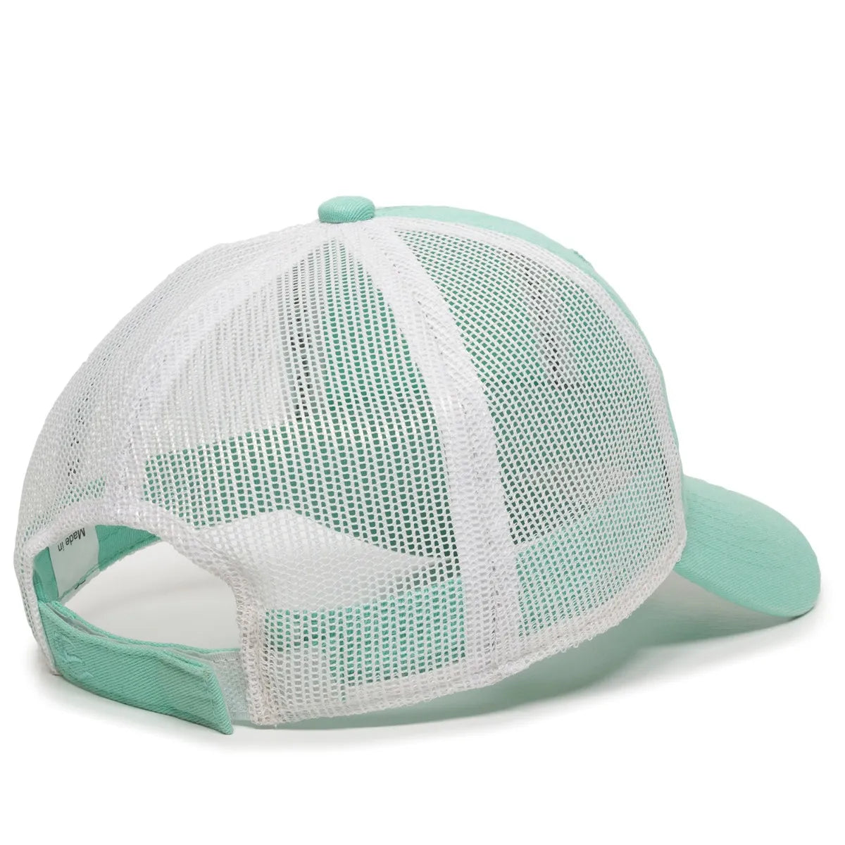 Outdoor Cap FWT-130 Garment Washed Unstructured Trucker Hat Unisex Accessories Hats & Caps