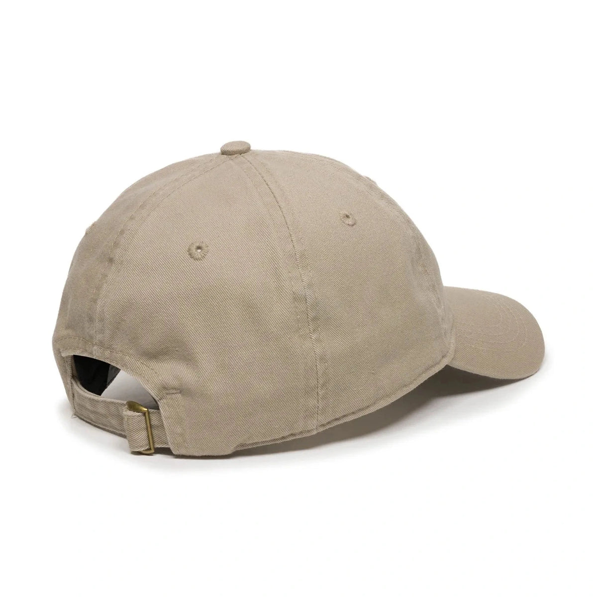 Outdoor Cap GWT-111 Garment Washed Dad-Cap Unstructured Solid Back Hat-7
