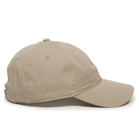 Outdoor Cap GWT-111 Garment Washed Dad-Cap Unstructured Solid Back Hat Unisex Accessories Hats & Caps
