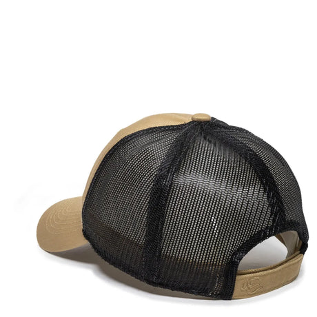 Outdoor Cap FWT-130 Garment Washed Unstructured Trucker Hat Unisex Accessories Hats & Caps