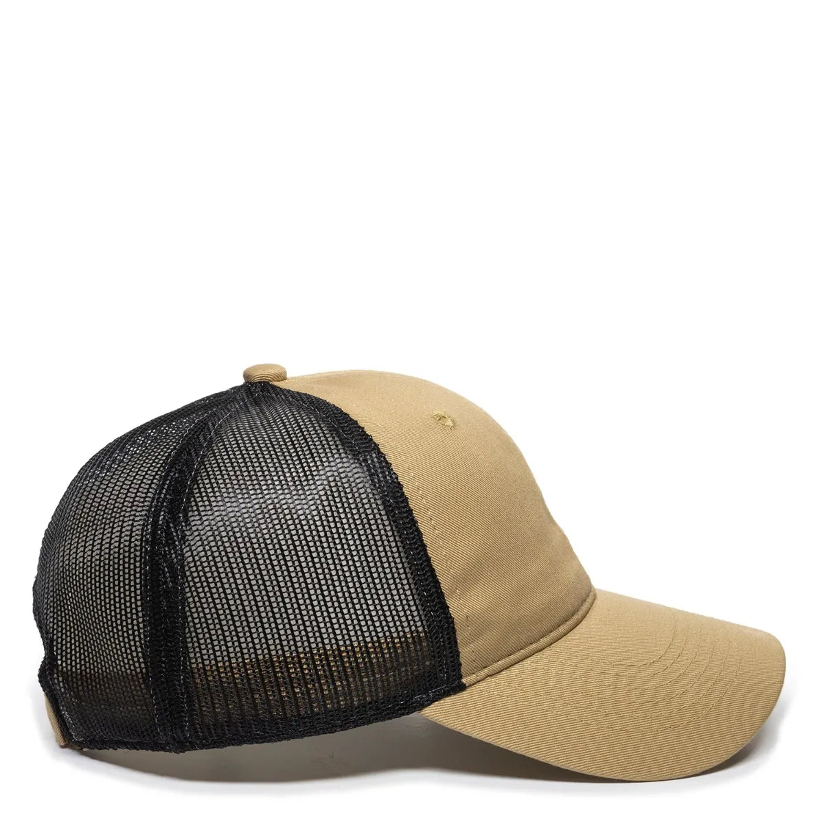 Outdoor Cap FWT-130 Garment Washed Unstructured Trucker Hat Unisex Accessories Hats & Caps