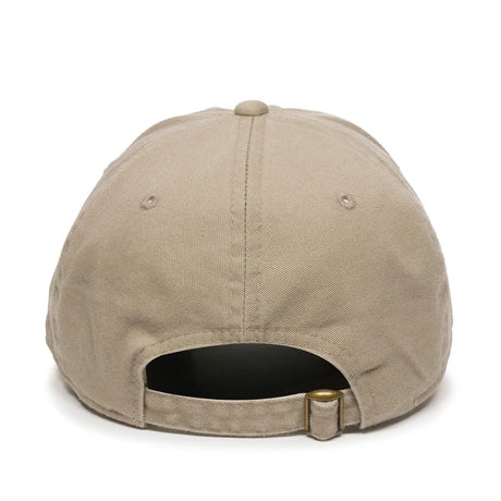 Outdoor Cap GWT-111 Garment Washed Dad-Cap Unstructured Solid Back Hat Unisex Accessories Hats & Caps