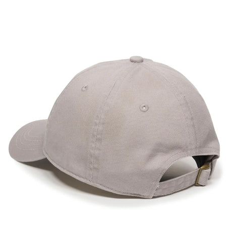 Outdoor Cap GWT-111 Garment Washed Dad-Cap Unstructured Solid Back Hat Unisex Accessories Hats & Caps