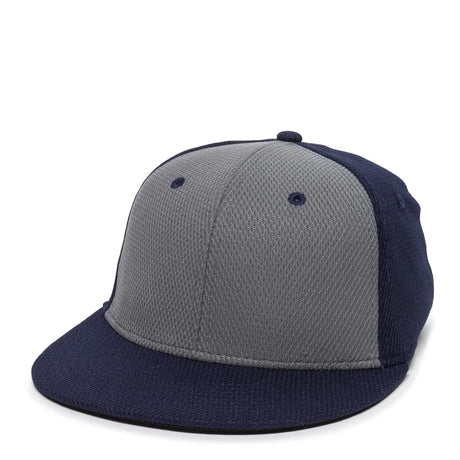 Outdoor Cap CAGE25 Flat Bill Cage Mesh Structured Solid Back Hat Unisex Accessories Hats & Caps