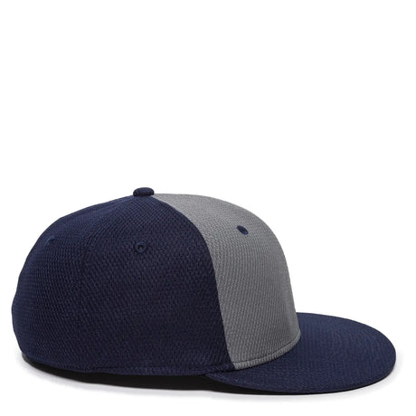 Outdoor Cap CAGE25 Flat Bill Cage Mesh Structured Solid Back Hat Unisex Accessories Hats & Caps