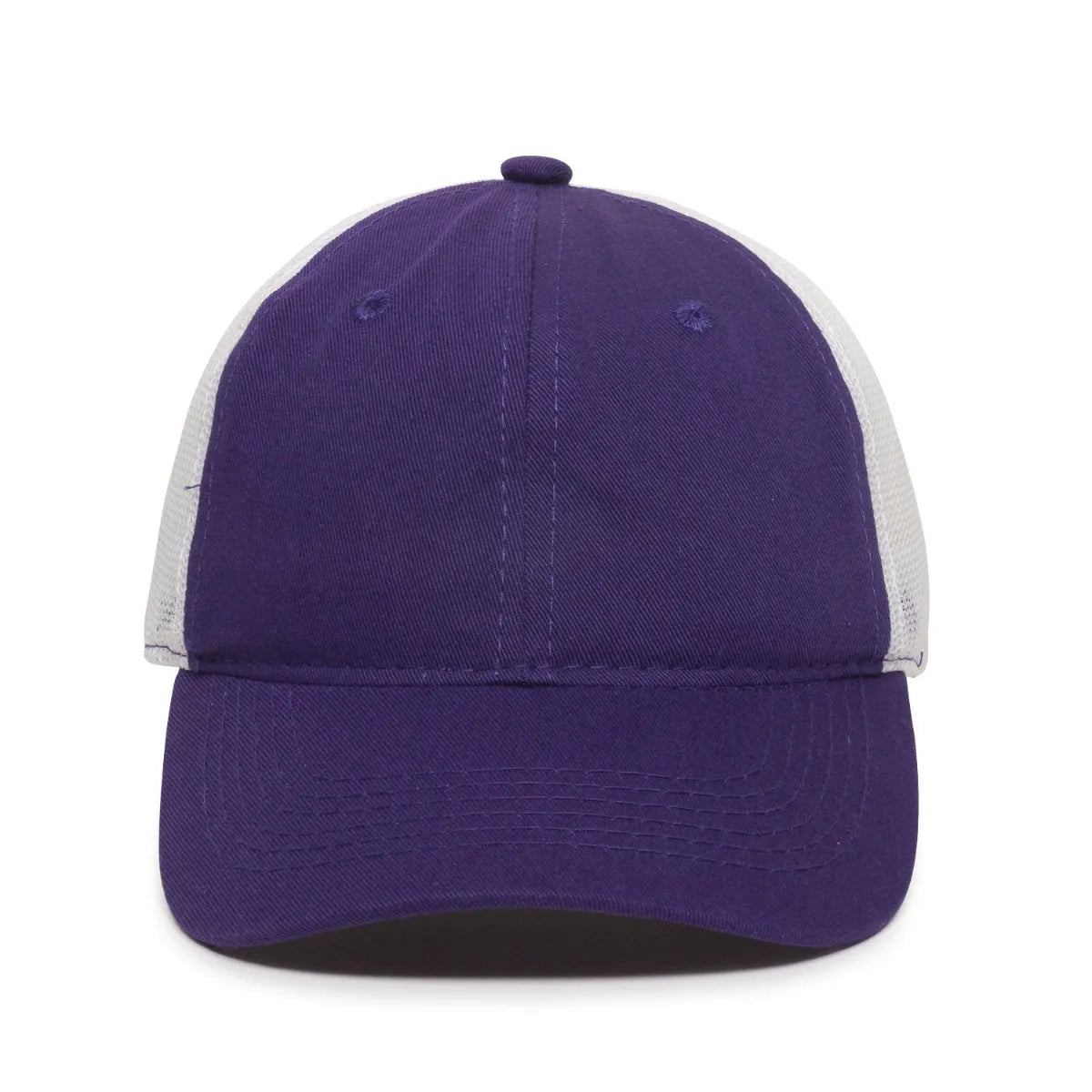 Outdoor Cap FWT-130 Garment Washed Unstructured Trucker Hat Unisex Accessories Hats & Caps