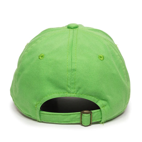 Outdoor Cap GWT-111 Garment Washed Dad-Cap Unstructured Solid Back Hat Unisex Accessories Hats & Caps