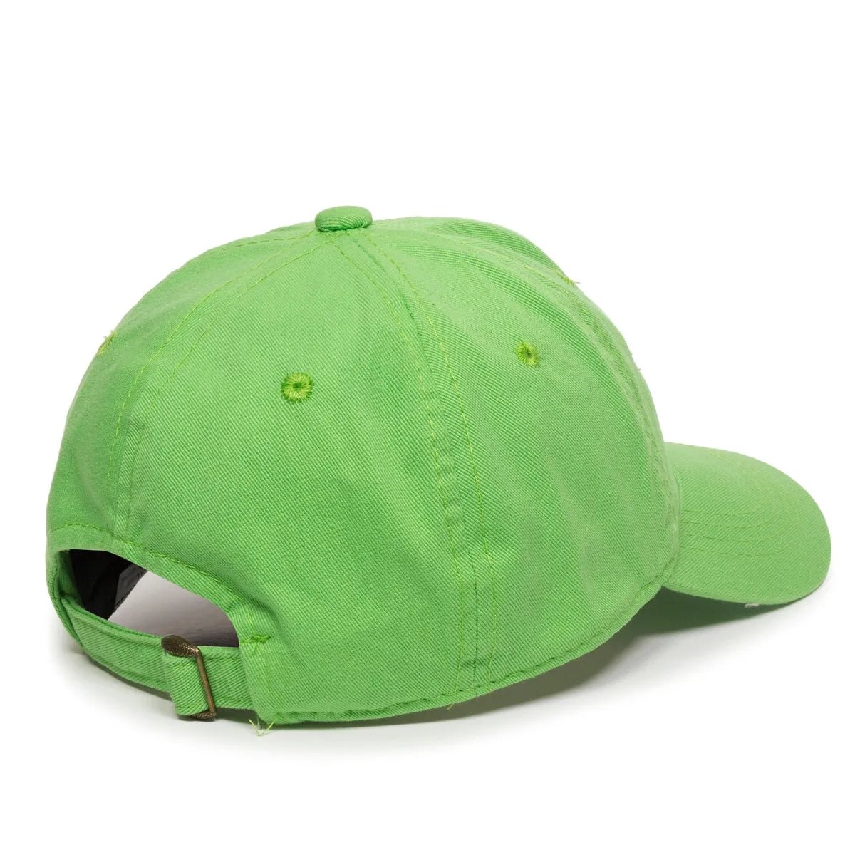 Outdoor Cap GWT-111 Garment Washed Dad-Cap Unstructured Solid Back Hat Unisex Accessories Hats & Caps