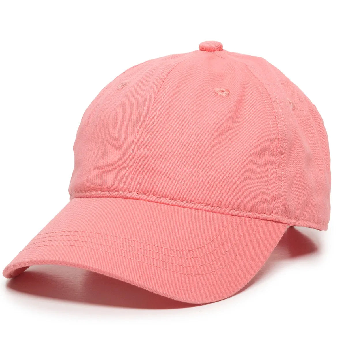 Outdoor Cap GWT-111 Garment Washed Dad-Cap Unstructured Solid Back Hat Unisex Accessories Hats & Caps