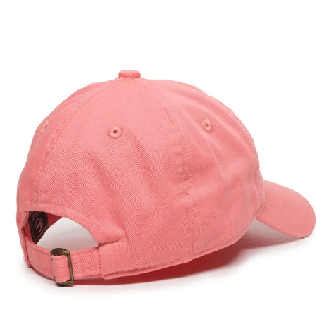 Outdoor Cap GWT-111 Garment Washed Dad-Cap Unstructured Solid Back Hat Unisex Accessories Hats & Caps