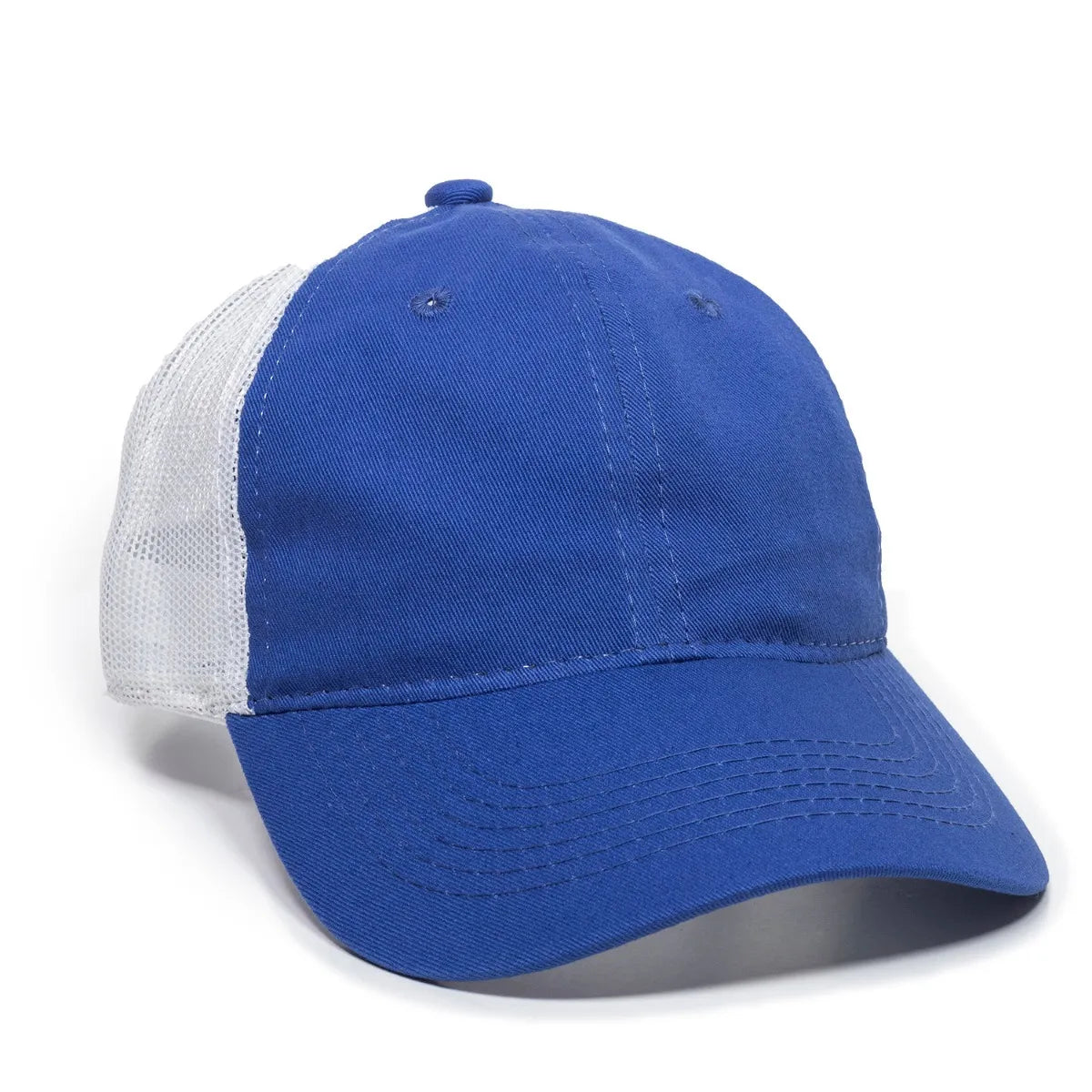 Outdoor Cap FWT-130 Garment Washed Unstructured Trucker Hat Unisex Accessories Hats & Caps