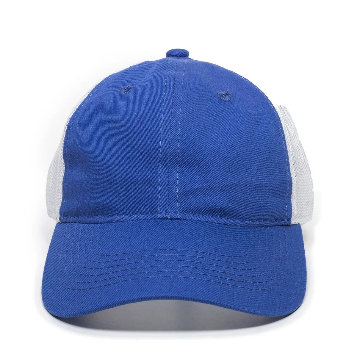 Outdoor Cap FWT-130 Garment Washed Unstructured Trucker Hat Unisex Accessories Hats & Caps