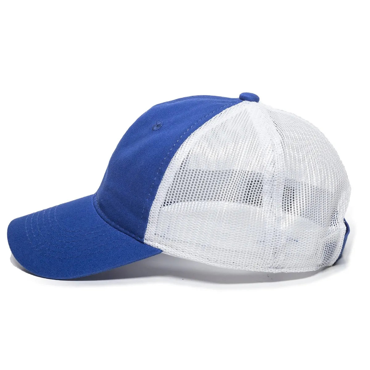 Outdoor Cap FWT-130 Garment Washed Unstructured Trucker Hat Unisex Accessories Hats & Caps