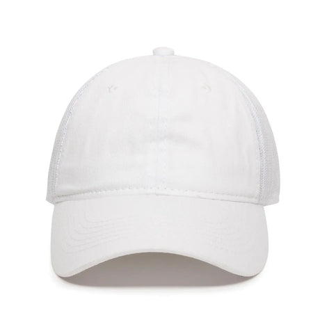 Outdoor Cap FWT-130 Garment Washed Unstructured Trucker Hat Unisex Accessories Hats & Caps