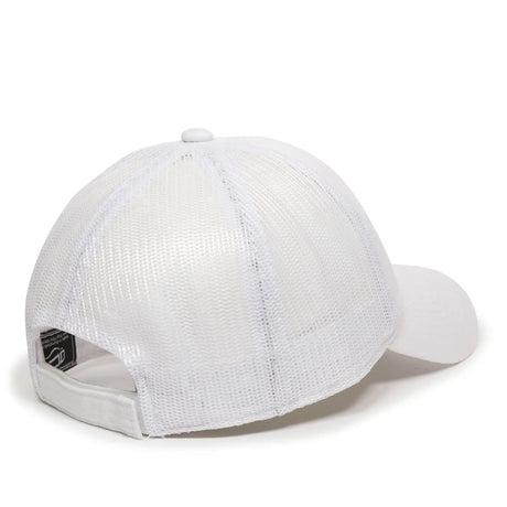 Outdoor Cap FWT-130 Garment Washed Unstructured Trucker Hat Unisex Accessories Hats & Caps