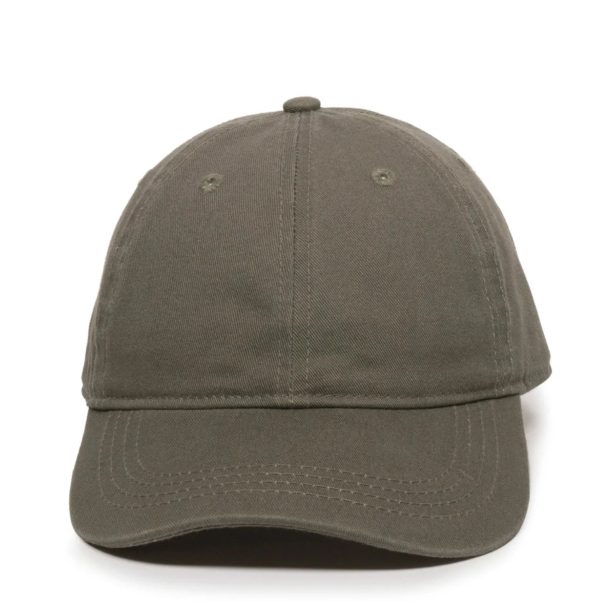 Outdoor Cap GWT-111 Garment Washed Dad-Cap Unstructured Solid Back Hat Unisex Accessories Hats & Caps