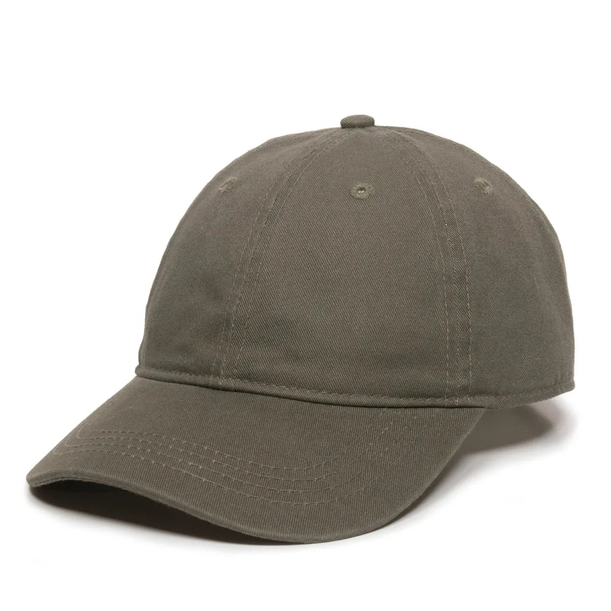 Outdoor Cap GWT-111 Garment Washed Dad-Cap Unstructured Solid Back Hat Unisex Accessories Hats & Caps