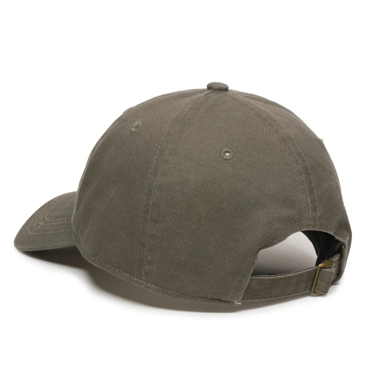 Outdoor Cap GWT-111 Garment Washed Dad-Cap Unstructured Solid Back Hat Unisex Accessories Hats & Caps