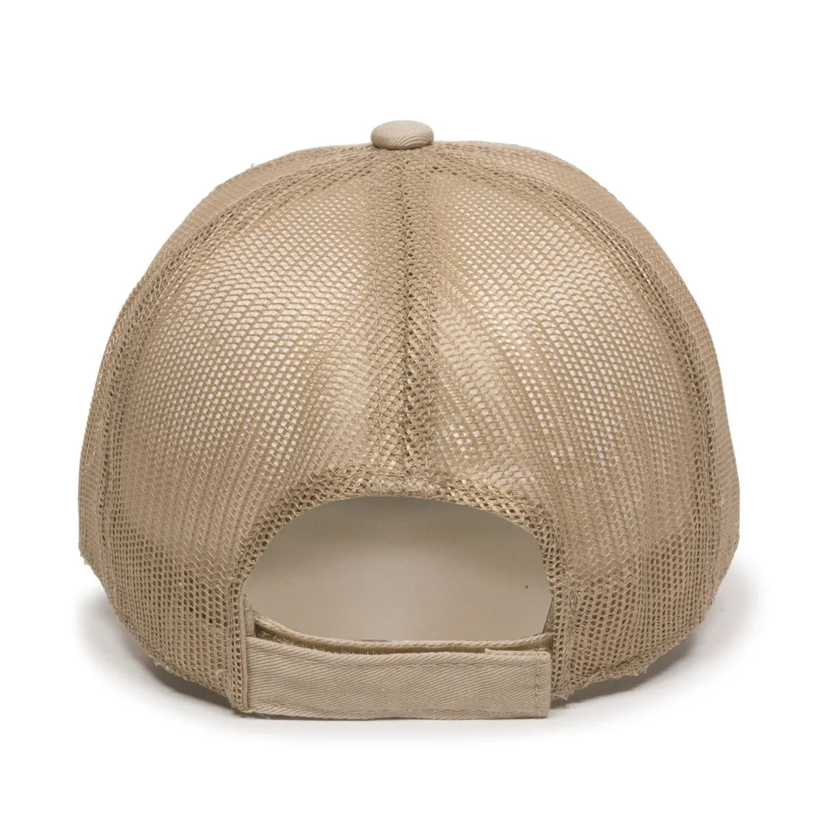 Outdoor Cap FWT-130 Garment Washed Unstructured Trucker Hat Unisex Accessories Hats & Caps