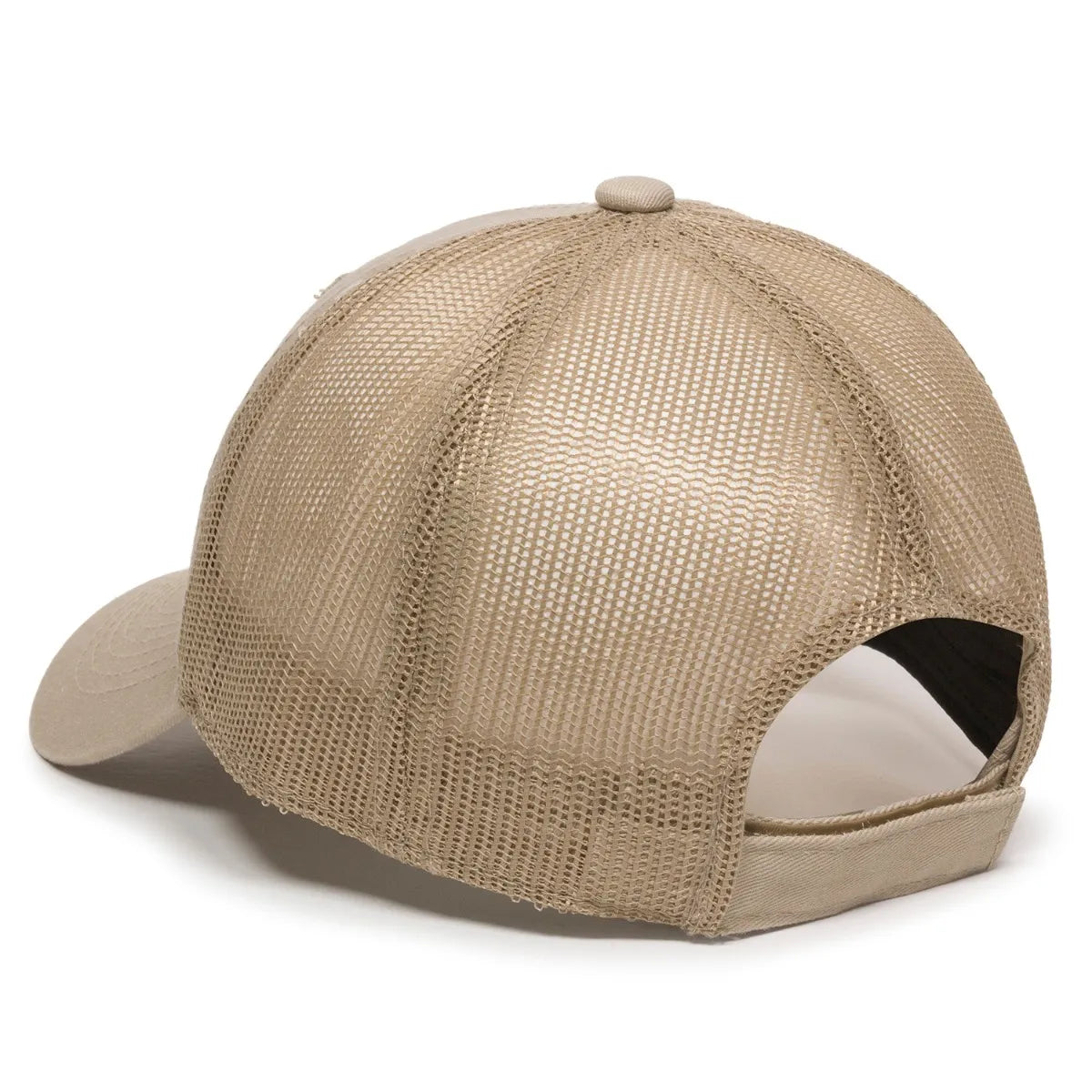 Outdoor Cap FWT-130 Garment Washed Unstructured Trucker Hat Unisex Accessories Hats & Caps