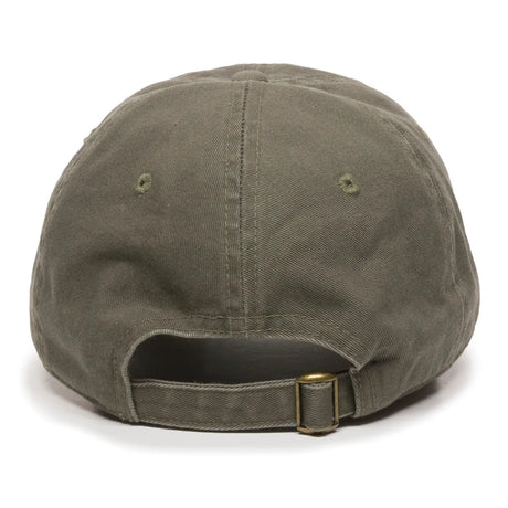 Outdoor Cap GWT-111 Garment Washed Dad-Cap Unstructured Solid Back Hat Unisex Accessories Hats & Caps