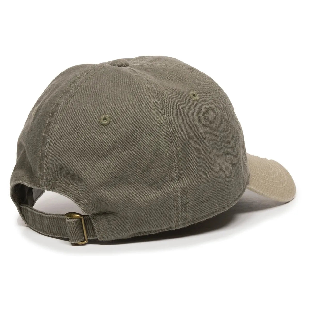 Outdoor Cap GWT-111 Garment Washed Dad-Cap Unstructured Solid Back Hat Unisex Accessories Hats & Caps
